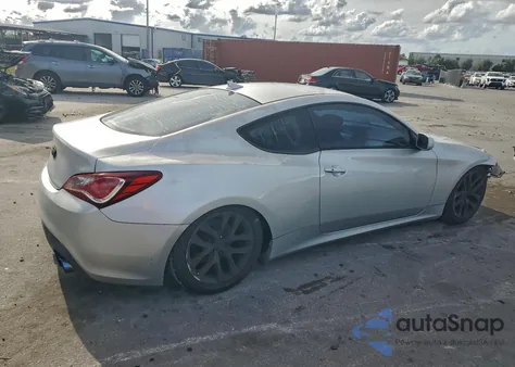 2014 Hyundai Genesis Coupe 2.0T из США, поврежденный, VIN KMHHT6KD8EU118161